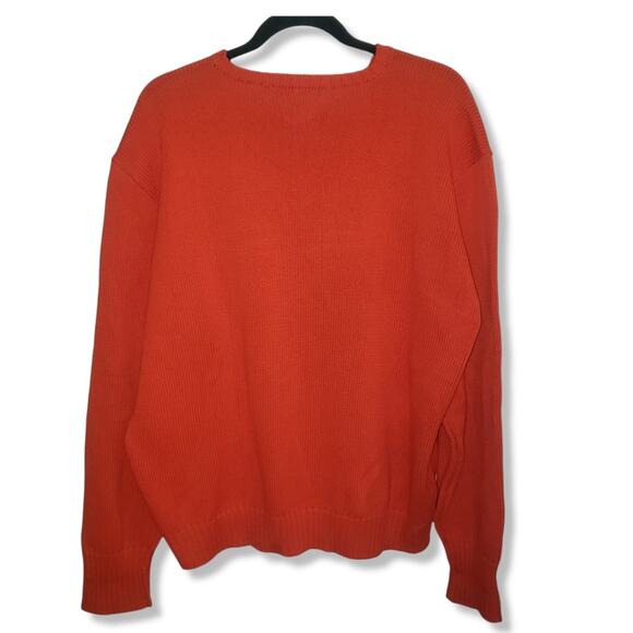 EUC, Men's Polo Ralph Lauren, 100% Cotton Orange with blue Polo emblems SZ XXL - Picture 2 of 7